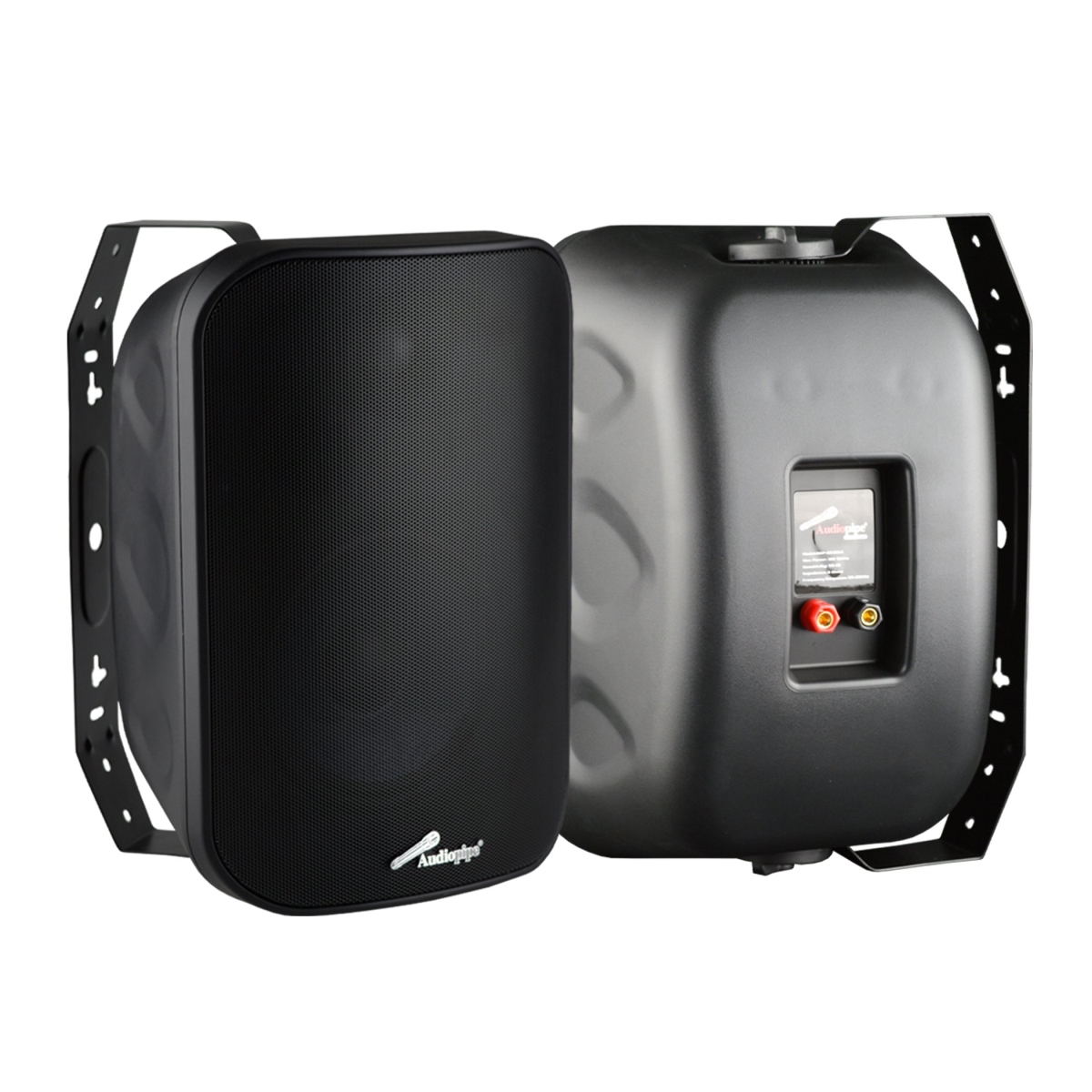 AudioPipe ODP653BLK 6.5 in. Outdoor Speaker Pr&#44; Black