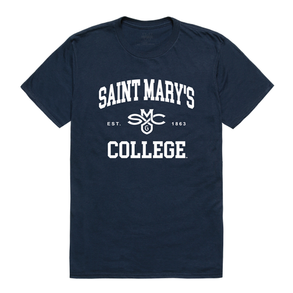 W Republic 526-580-NVY-05 Saint Marys University Gaels Seal College T-Shirt&#44; Navy - 2XL