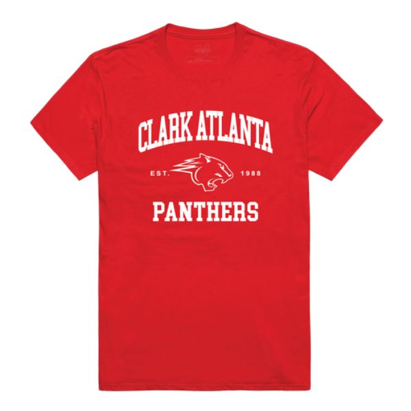 W Republic 526-512-RED-03 Clark Atlanta University Panthers Seal College T-Shirt&#44; Red - Large