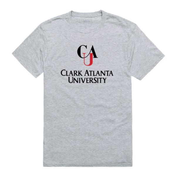 W Republic 516-512-HGY-02 Clark Atlanta University Panthers Institutional T-Shirt&#44; Heather Grey - Medium