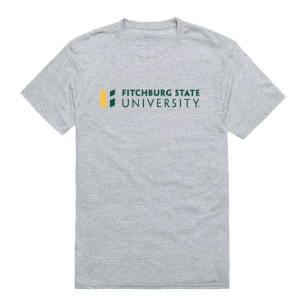 W Republic 516-519-HGY-05 Fitchburg State University Falcons Institutional T-Shirt&#44; Heather Grey - 2XL