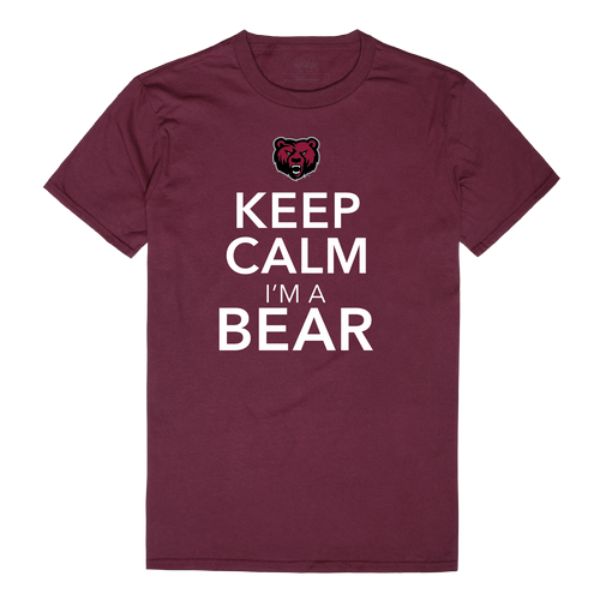 W Republic 523-593-MAR-05 State University of New York Potsdam Bears Keep Calm T-Shirt&#44; Maroon - 2XL