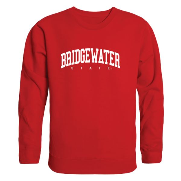 W Republic 546-620-RED-02 Bridgewater State University Bears Arch Crewneck Sweatshirt&#44; Red - Medium