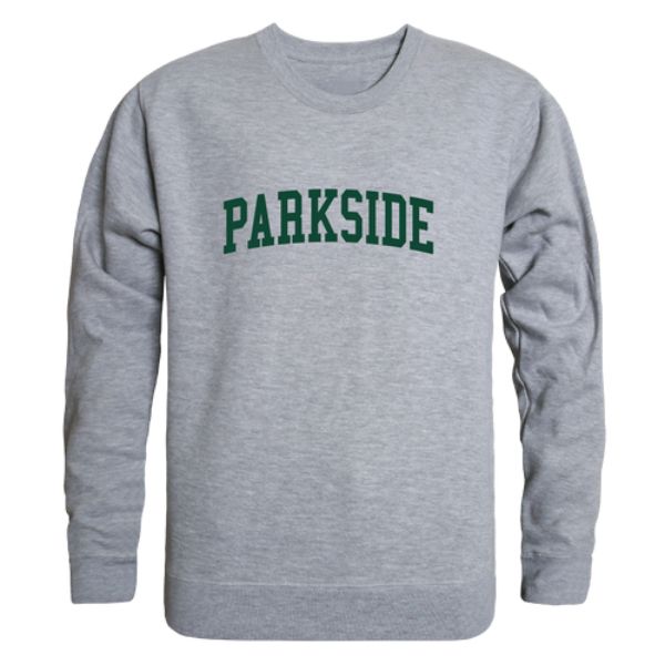 W Republic 543-608-HGY-04 University of Wisconsin-Parkside Rangers Game Day Crewneck Sweatshirt&#44; Heather Grey - Extra Large