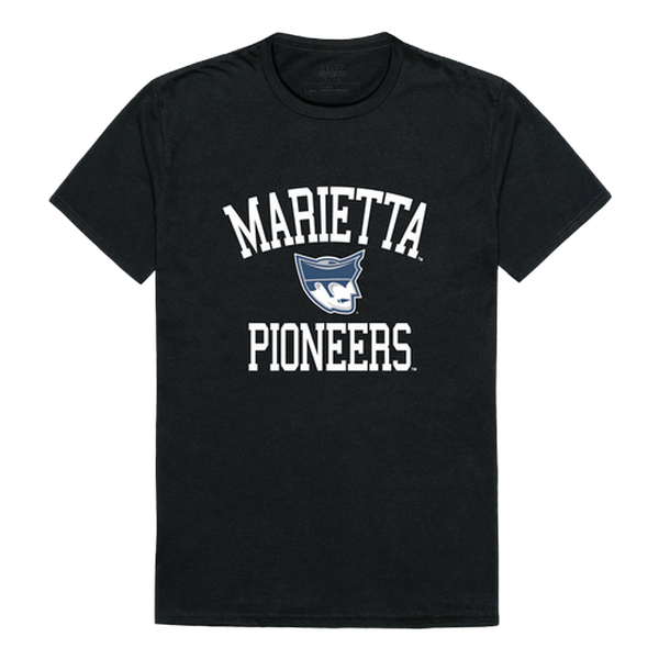 W Republic 539-537-BLK-03 Marietta College Pioneers Arch T-Shirt&#44; Black - Large