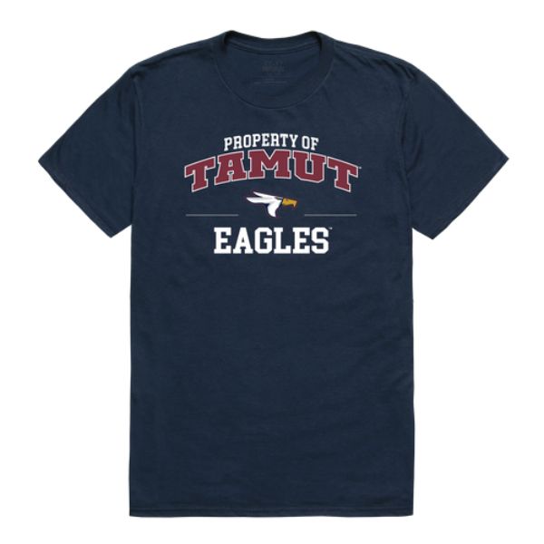 W Republic 517-596-NVY-01 Texas A&M University Texarkana Eagles Property College T-Shirt&#44; Navy - Small