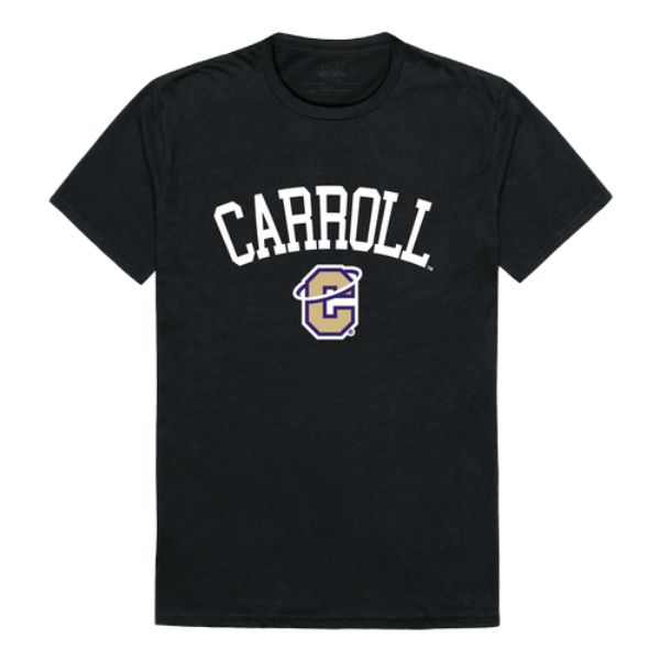 W Republic 539-624-BLK-04 Carroll College Saints Arch T-Shirt&#44; Black - Extra Large