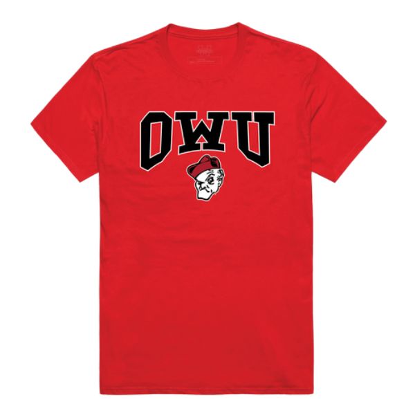 W Republic 527-564-RED-02 Ohio Wesleyan University Bishops Athletic T-Shirt&#44; Red - Medium