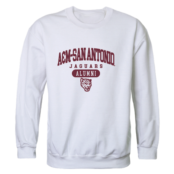 W Republic 560-494-WHT-02 Texas A&M University San Antonio Jaguars Alumni Fleece Sweatshirt&#44; White - Medium