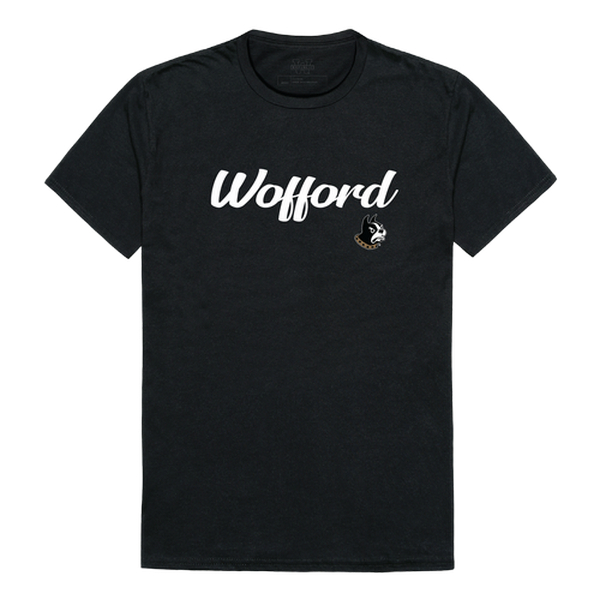 W Republic 554-415-BK2-02 Wofford College Terriers Script T-Shirt&#44; Black - Medium