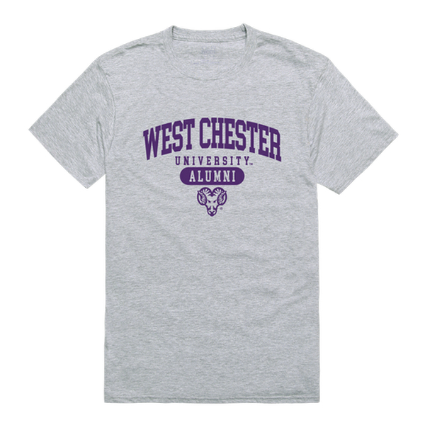 W Republic 559-603-HGY-01 West Chester University Rams Alumni T-Shirt&#44; Heather Grey - Small