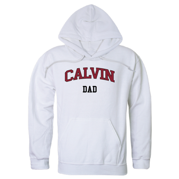 W Republic 563-507-WHT-04 Calvin University Knights Dad Hoodie&#44; White - Extra Large