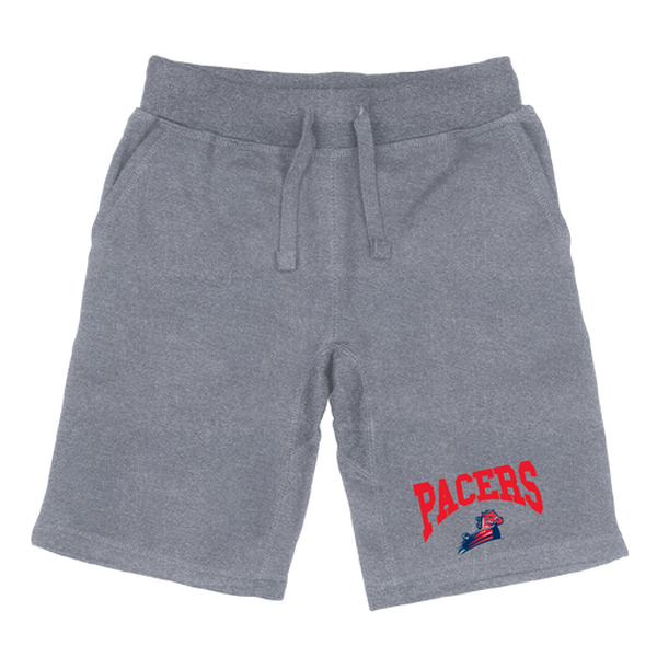 W Republic 567-485-HGY-05 University of Southern California Aiken Pacers Premium Shorts&#44; Heather Grey - 2XL