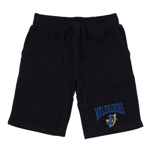 W Republic 567-585-BLK-03 Southern Arkansas University Muleriders Premium Shorts&#44; Black - Large