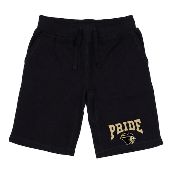 W Republic 567-572-BLK-05 Purdue University Northwest Lion Premium Shorts&#44; Black - 2XL