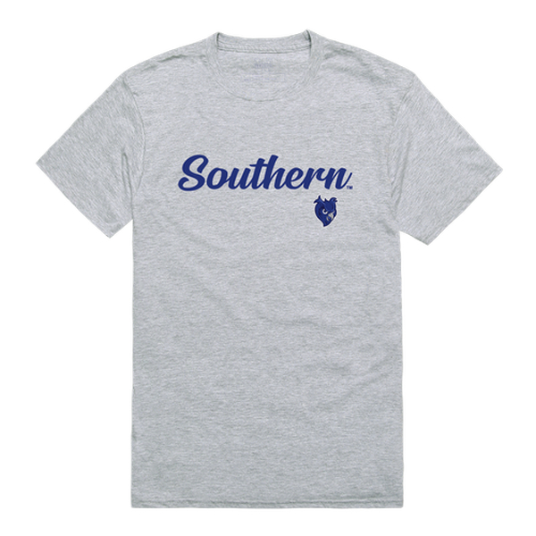 W Republic 554-490-HGY-03 Southern Connecticut State University Owls Script T-Shirt&#44; Heather Grey - Large
