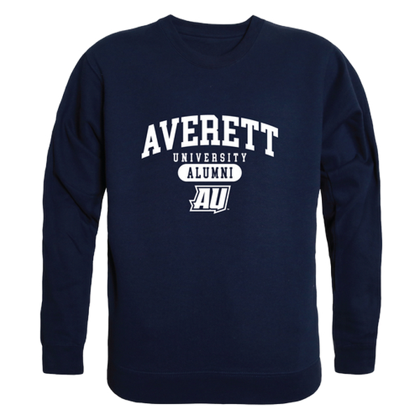 W Republic 560-614-NVY-03 Averett University Cougars Alumni Fleece Sweatshirt&#44; Navy - Large