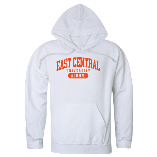 W Republic 561-638-WHT-04 East Central University Tigers Alumni Hoodie&#44; White - Extra Large