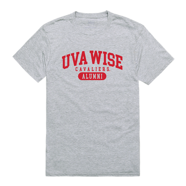 W Republic 559-601-HGY-02 University of Virginias College at Wise Cavaliers Alumni T-Shirt&#44; Heather Grey - Medium