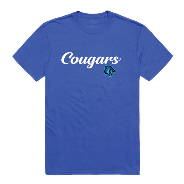 W Republic 554-506-RYL-03 California State University San Marcos Cougars Script T-Shirt&#44; Royal - Large