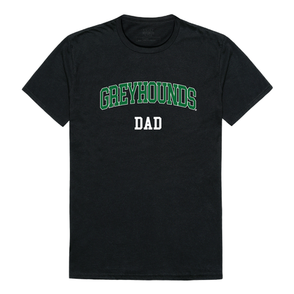 W Republic 548-640-BLK-01 Eastern New Mexico University Greyhounds Short Sleeve College Dad T-Shirt&#44; Black - Small