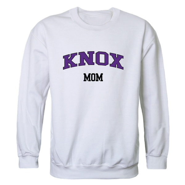 W Republic 564-527-WHT-02 Knox College Prairie Fire Mom Crewneck Sweatshirt&#44; White - Medium