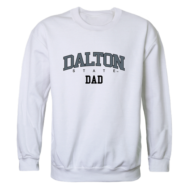 W Republic 562-635-WHT-04 Dalton State College Roadrunners Dad Crewneck Sweatshirt&#44; White - Extra Large
