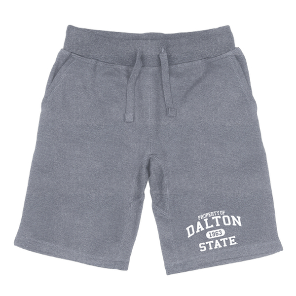 W Republic 566-635-HGY-04 Dalton State College Roadrunners Property Shorts&#44; Heather Grey - Extra Large