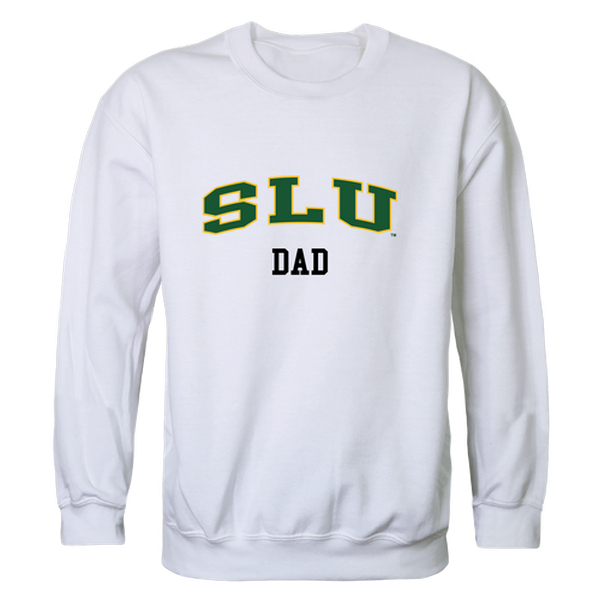 W Republic 562-385-WT2-04 Southeastern Louisiana University Lions Dad Crewneck Sweatshirt&#44; White - Extra Large