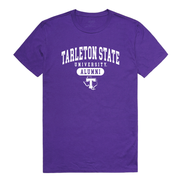 W Republic 559-389-PR2-01 Tarleton State University Texans Alumni T-Shirt&#44; Purple - Small