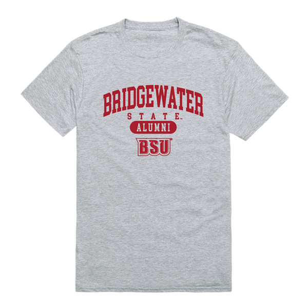 W Republic 559-620-HGY-04 Bridgewater State University Bears Alumni T-Shirt&#44; Heather Grey - Extra Large