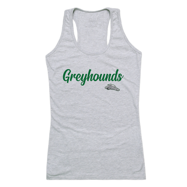 W Republic 557-640-HGY-04 Eastern New Mexico University Greyhounds Script Tank Top&#44; Heather Grey - Extra Large