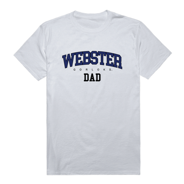 W Republic 548-602-WHT-03 Webster University Gorlocks College Dad T-Shirt&#44; White - Large