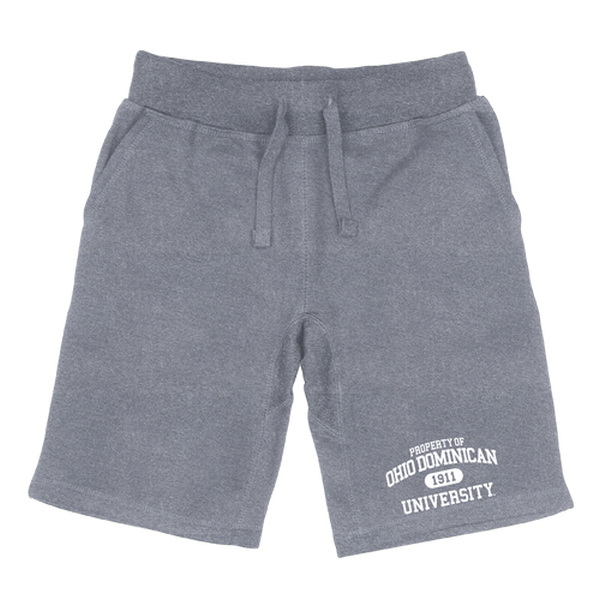 W Republic 566-563-HGY-05 Ohio Dominican University Panthers Property Shorts&#44; Heather Grey - 2XL
