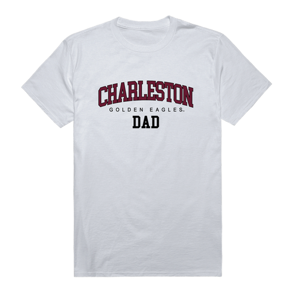 W Republic 548-630-WHT-04 University of Charleston Golden Eagles Short Sleeve College Dad T-Shirt&#44; White - Extra Large