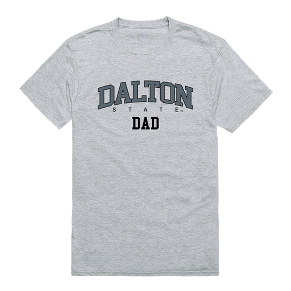 W Republic 548-635-HGY-03 Dalton State College Roadrunners Short Sleeve College Dad T-Shirt&#44; Heather Grey - Large