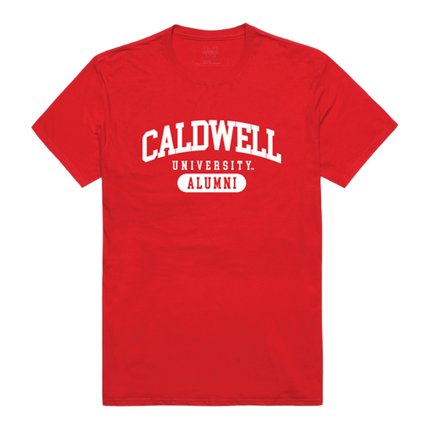 W Republic 559-505-RED-01 Caldwell University Cougars Alumni T-Shirt&#44; Red - Small