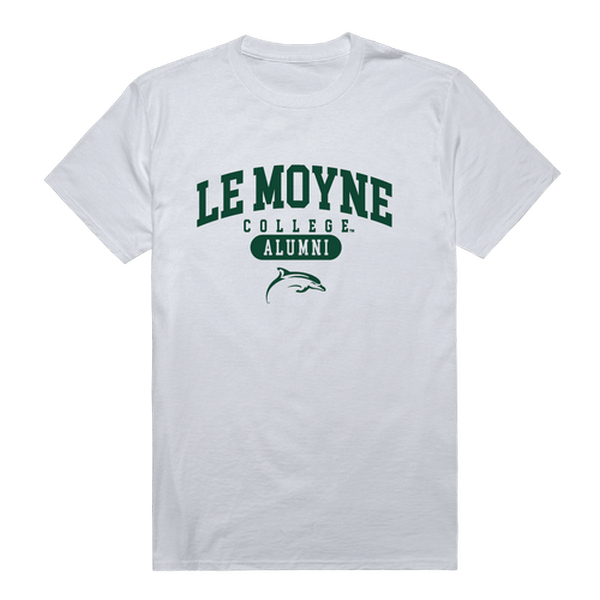 W Republic 559-529-WHT-02 Le Moyne College Dolphins Alumni T-Shirt&#44; White - Medium