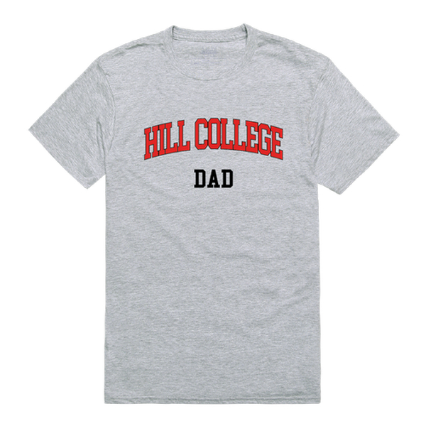 W Republic 548-523-HGY-04 Hill College Rebels College Dad T-Shirt&#44; Heather Grey - Extra Large