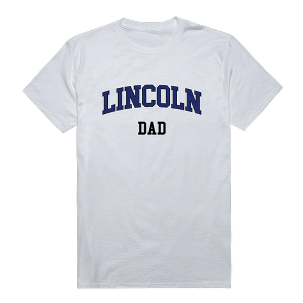 W Republic 548-532-WHT-02 Lincoln University Lions College Dad T-Shirt&#44; White - Medium