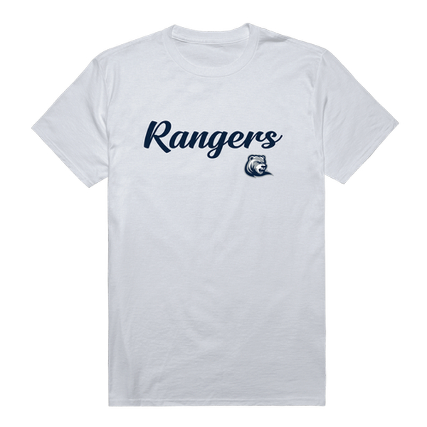 W Republic 554-637-WHT-05 Drew University Rangers Script T-Shirt&#44; White - 2XL