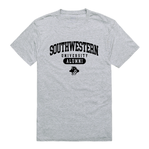 W Republic 559-588-HGY-01 Southwestern University Pirates Alumni T-Shirt&#44; Heather Grey - Small