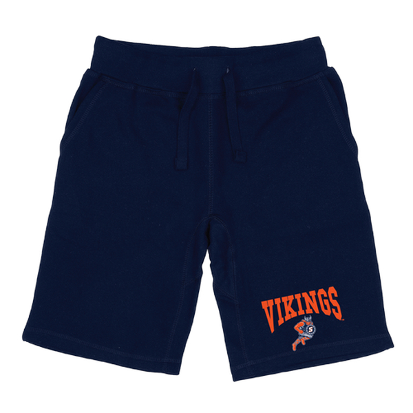 W Republic 567-581-NVY-01 Salem State University Vikings Premium Shorts&#44; Navy - Small