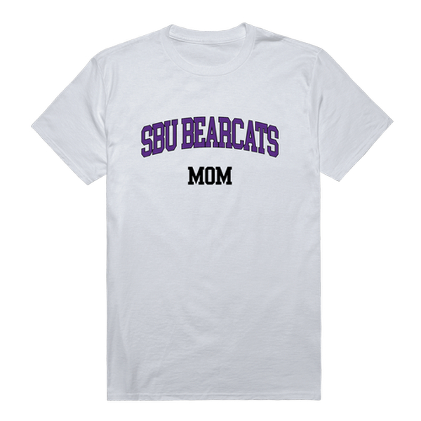 W Republic 549-587-WHT-03 Southern Baptist University Bearcats College Mom Short Sleeve T-Shirt&#44; White - Large