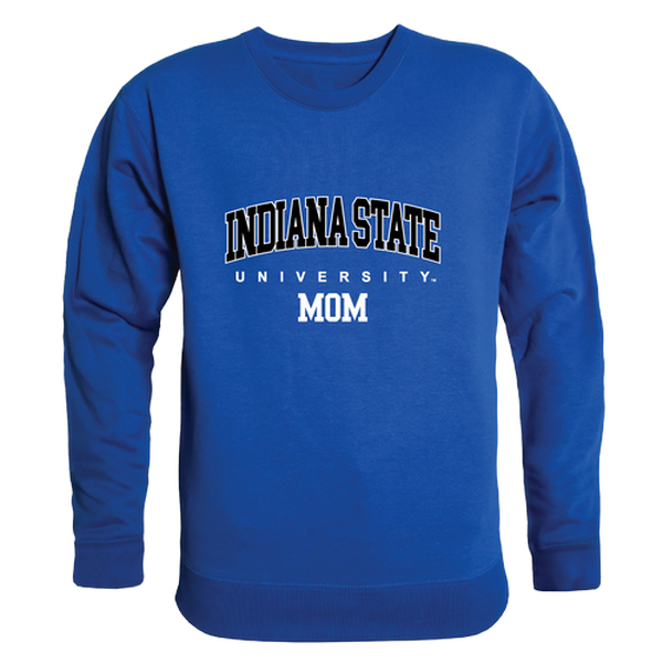 W Republic 564-314-RL2-02 Indiana State University Sycamores Mom Crewneck Sweatshirt&#44; Royal - Medium