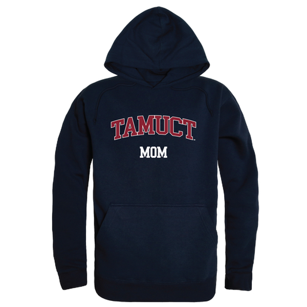 W Republic 565-594-NVY-03 Texas A&M University Central Texas Warriors Mom Hoodie&#44; Navy - Large