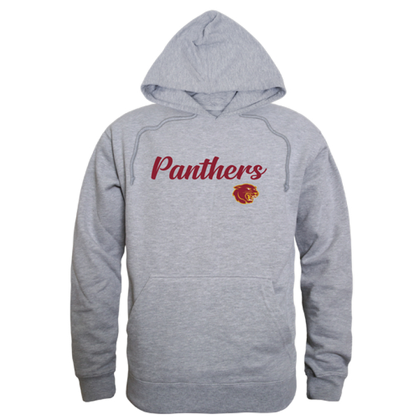 W Republic 558-578-HGY-03 Sacramento City College Panthers Script Hoodie&#44; Heather Grey - Large