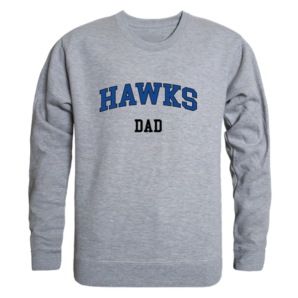 W Republic 562-650-HGY-02 Hartwick College Hawks Dad Crewneck Sweatshirt&#44; Heather Grey - Medium