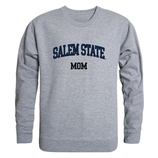 W Republic 564-581-HGY-02 Salem State University Vikings Mom Crewneck Sweatshirt&#44; Heather Grey - Medium