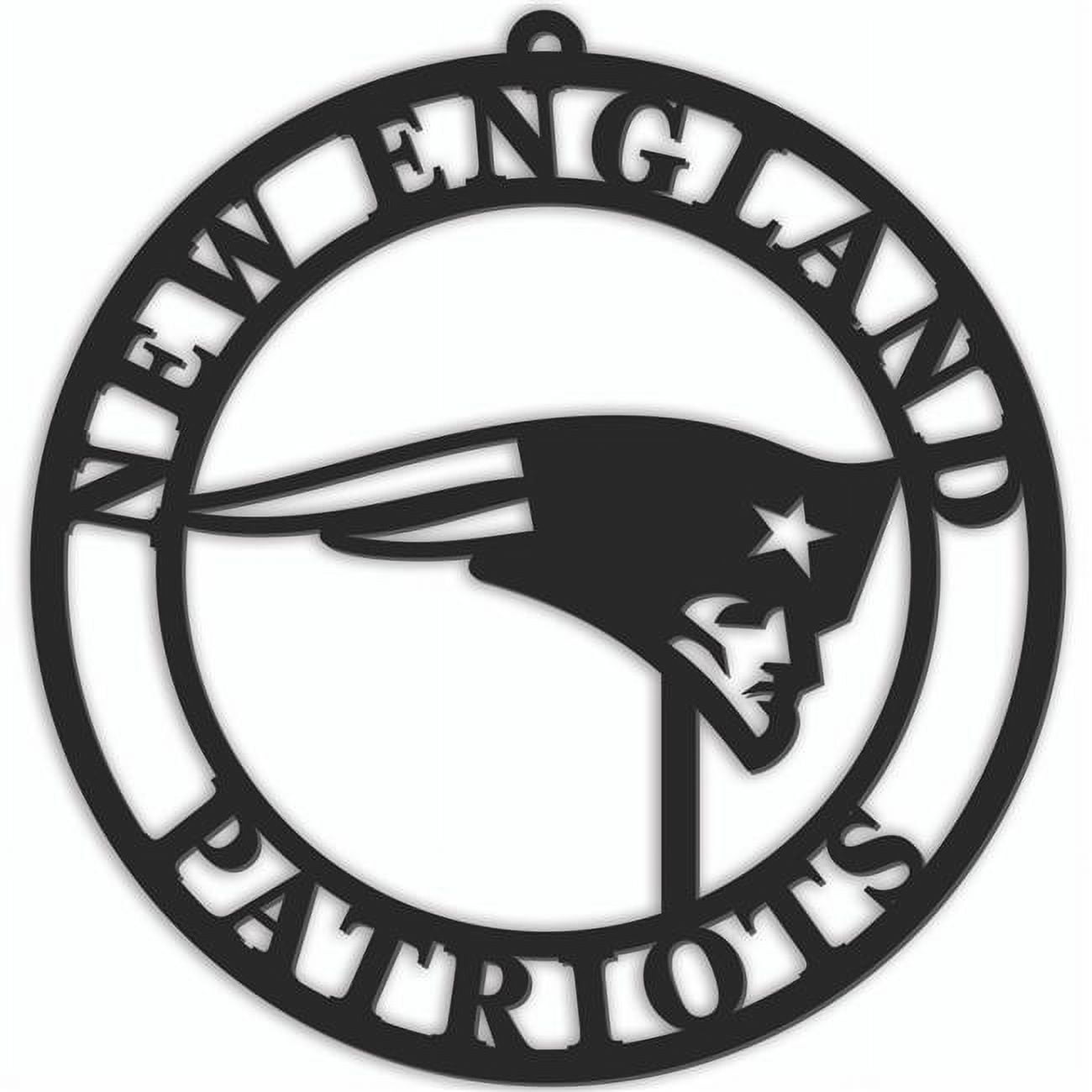 Fan Creations 7846139335 16 in. New England Patriots Sign Door Hanger